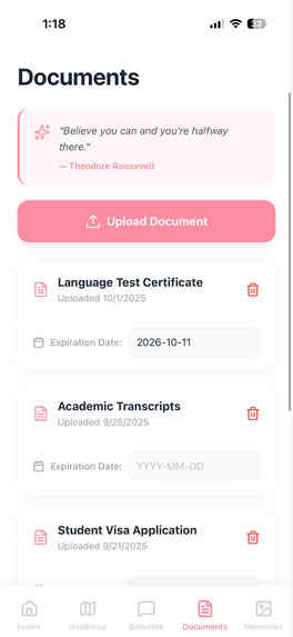 UniPilot - Study Abroad AI App – screenshot 6