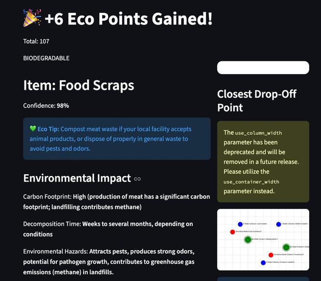 EcoRoute – screenshot 3