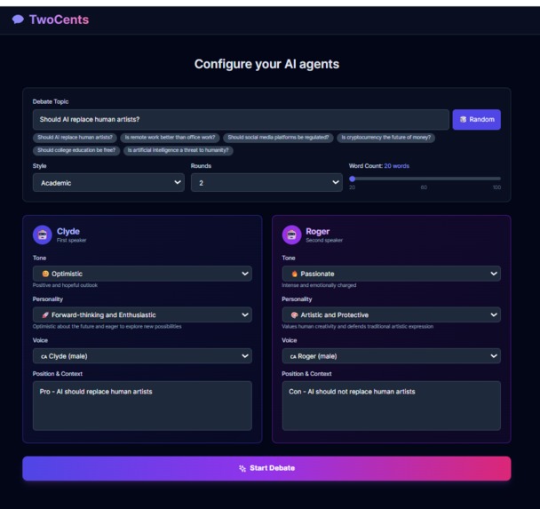TwoCents – screenshot 1