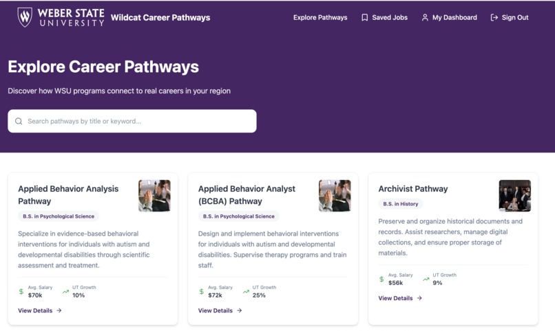 Wildcat Career Pathways  – screenshot 1
