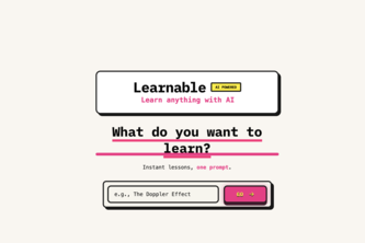 Learnable