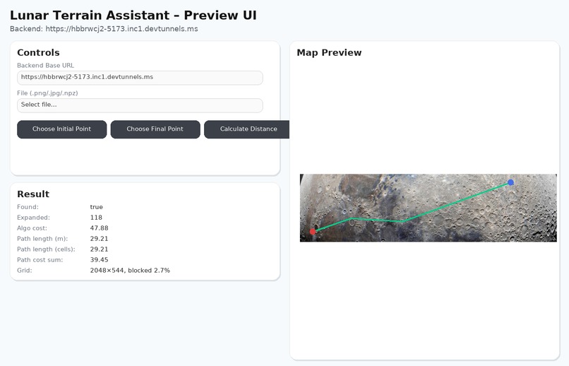 Lunar Terrain Assistant – screenshot 1