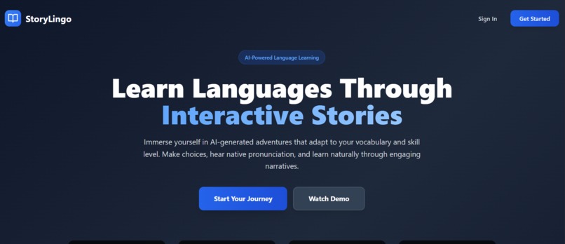 StoryLingo – screenshot 1