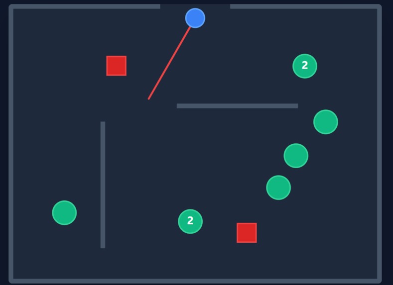 Circle Slice Game (0-edged sword) – screenshot 4