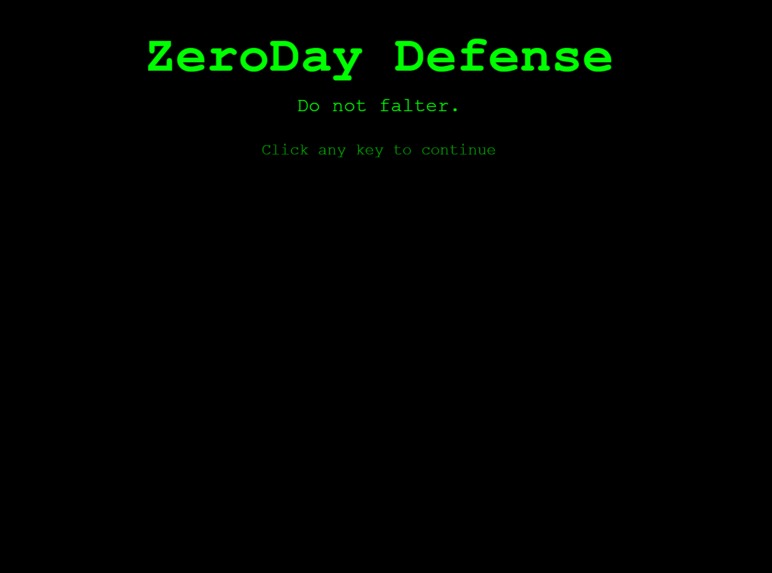 ZeroDay Defense – screenshot 1