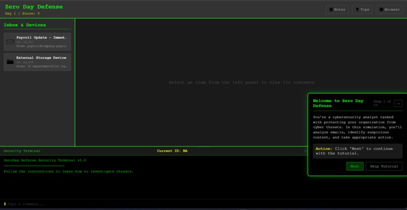 ZeroDay Defense – screenshot 2