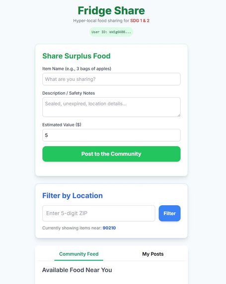 Fridge Share – screenshot 2