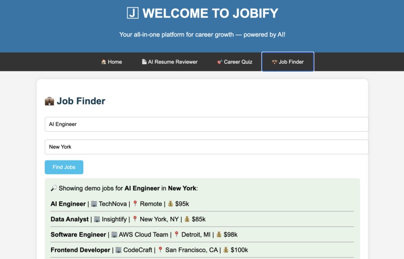 Jobify – screenshot 3
