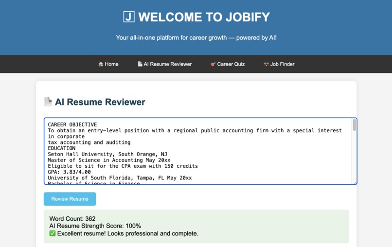 Jobify – screenshot 4