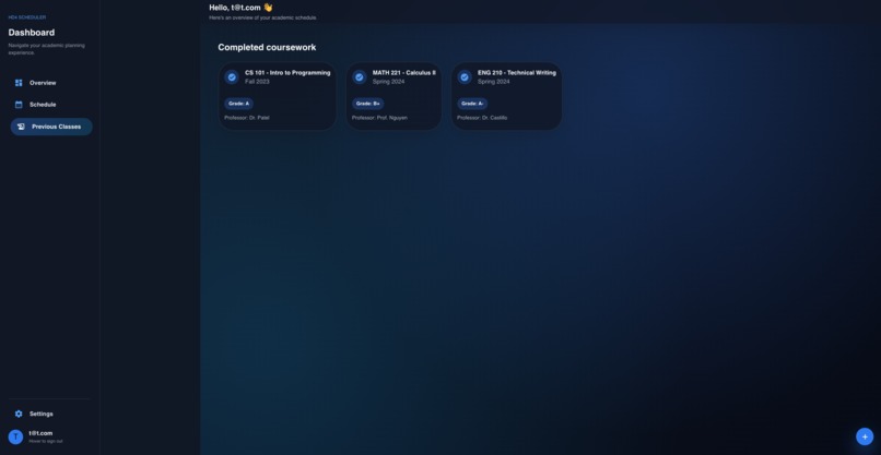 ChronosAI: An Agentic AI Schedule Planner – screenshot 4