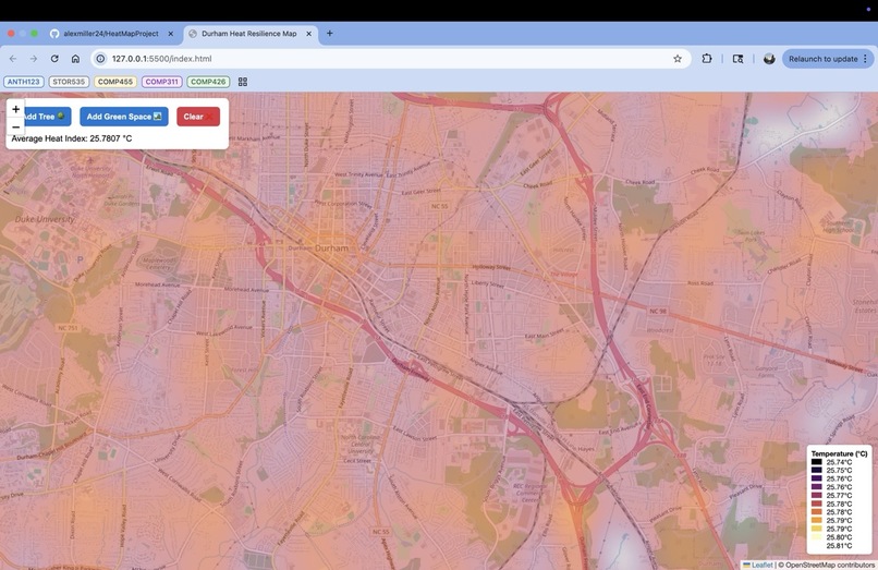 HeatMap Project – screenshot 3