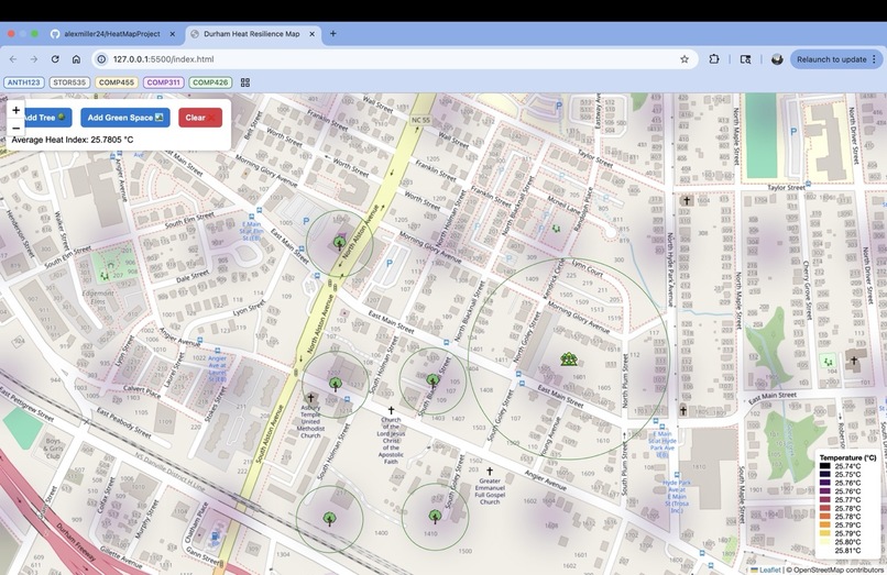HeatMap Project – screenshot 4