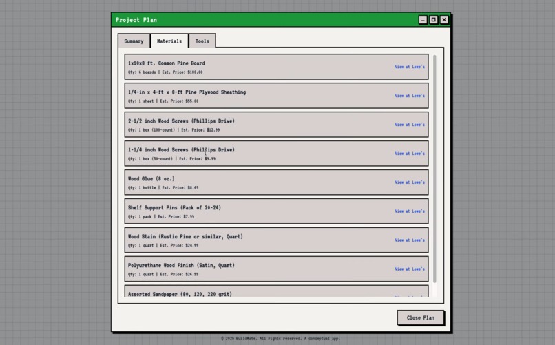 BuildMate – screenshot 3
