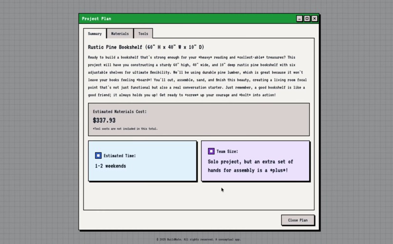 BuildMate – screenshot 4