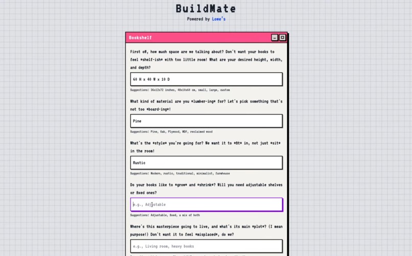 BuildMate – screenshot 2