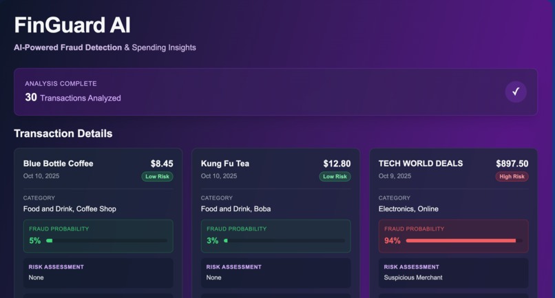 FinGuard AI – screenshot 3