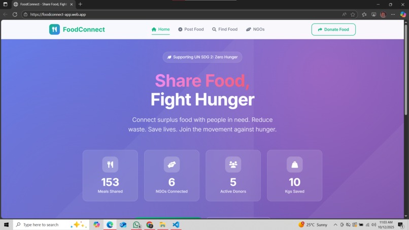 FoodConnect – screenshot 5