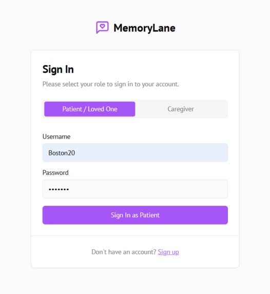 Memory Lane – screenshot 1