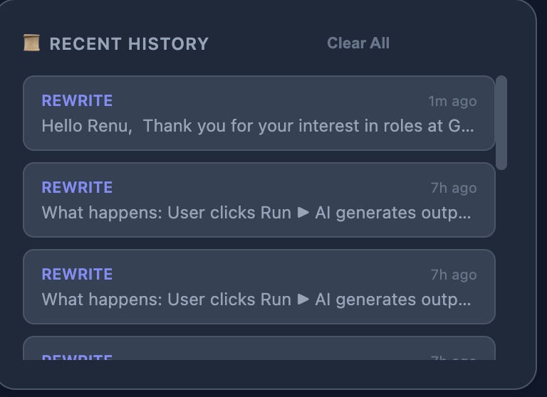 promptLY – screenshot 7