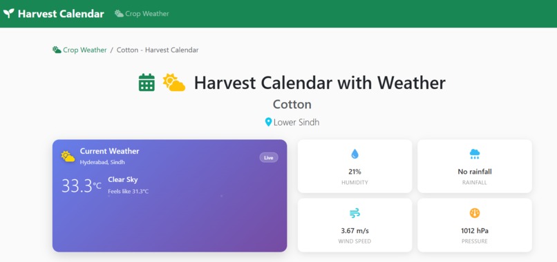 Harvest Calendar – screenshot 5