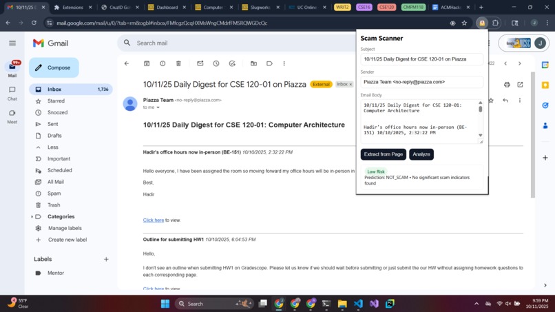 Scam Scanner – screenshot 1