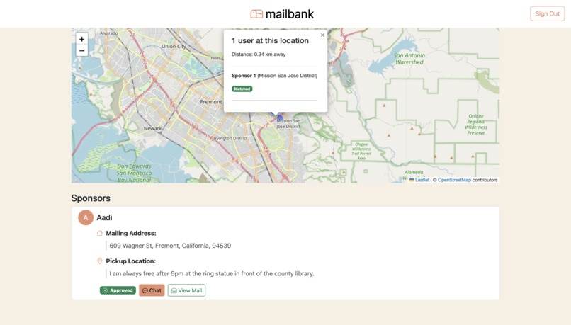 mailbank – screenshot 2