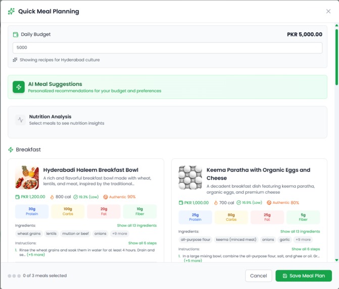 Affordable Meals – screenshot 4