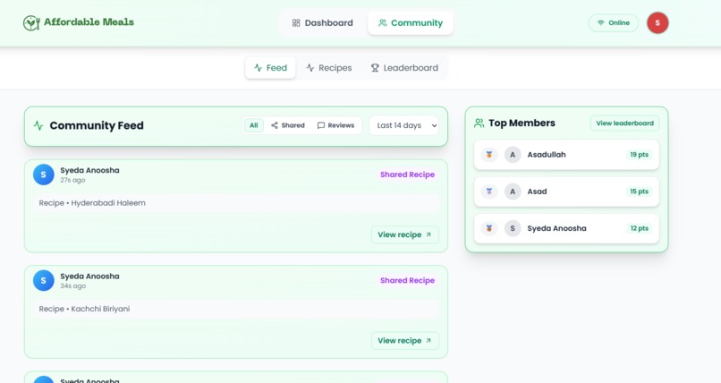 Affordable Meals – screenshot 7
