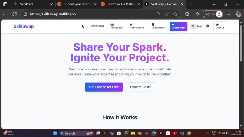 SwapSkill – screenshot 1