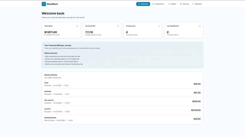 MoodBank – screenshot 1