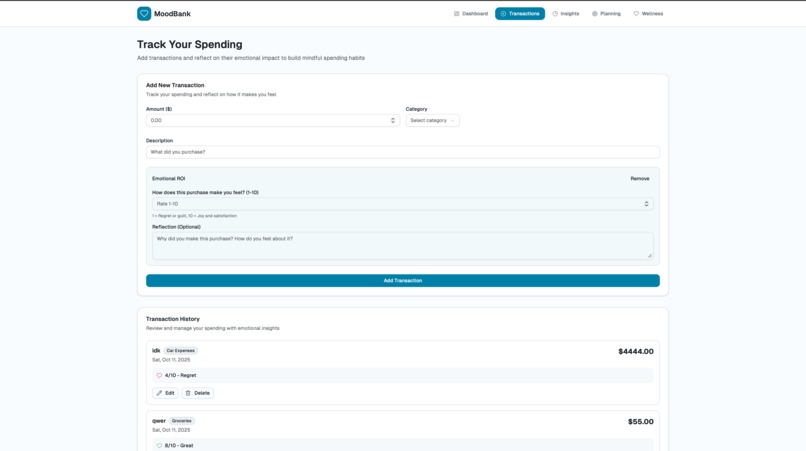 MoodBank – screenshot 3