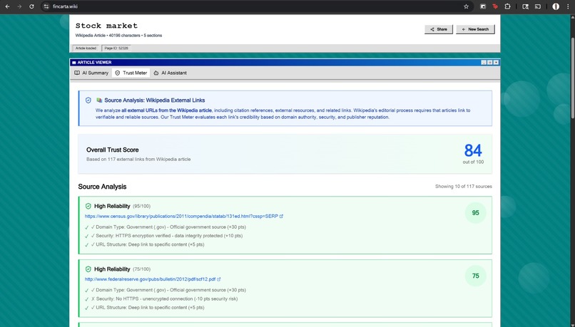 FinCarta – screenshot 3