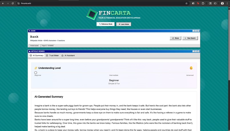 FinCarta – screenshot 4