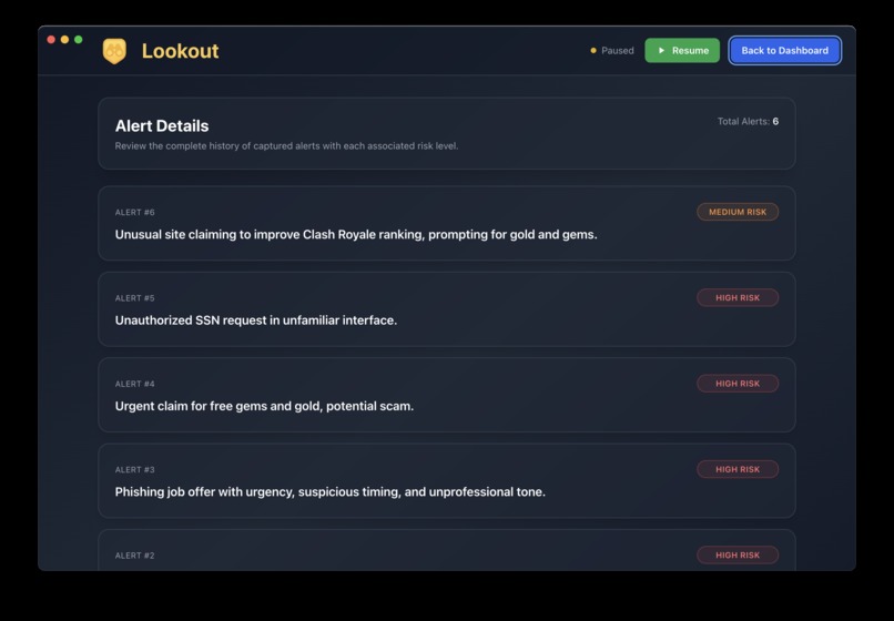 Lookout – screenshot 3