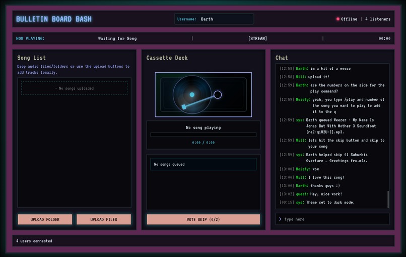Bulletin Board Bash – screenshot 1