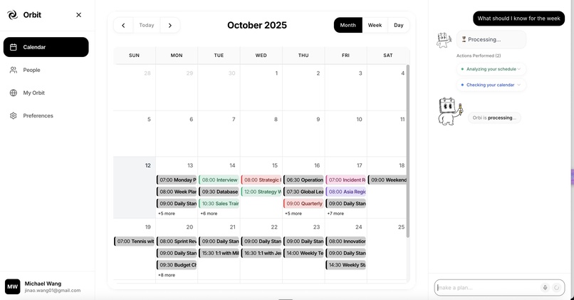 Orbit: Intelligent Life Management – screenshot 3