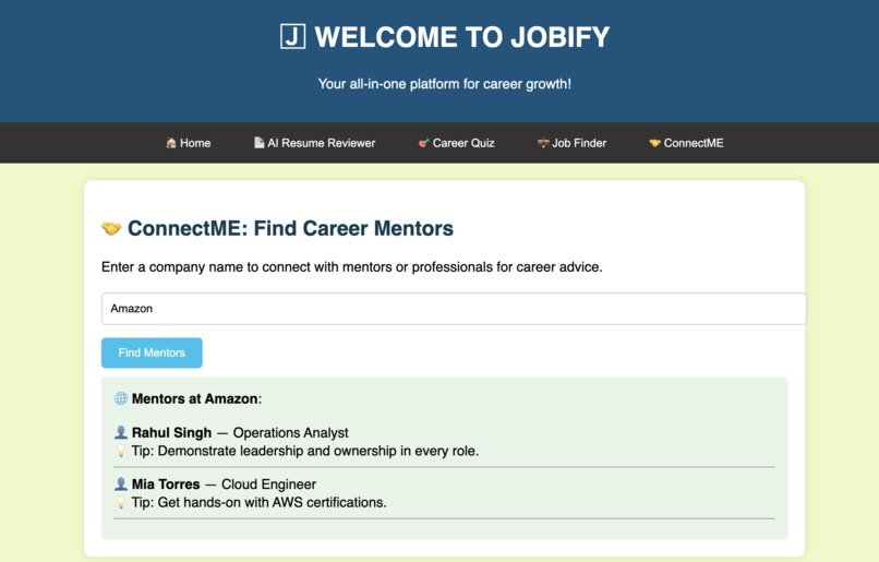 Jobify – screenshot 2