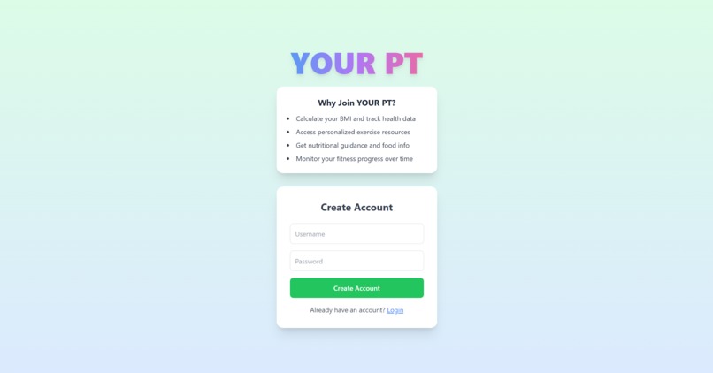 Your PT – screenshot 2