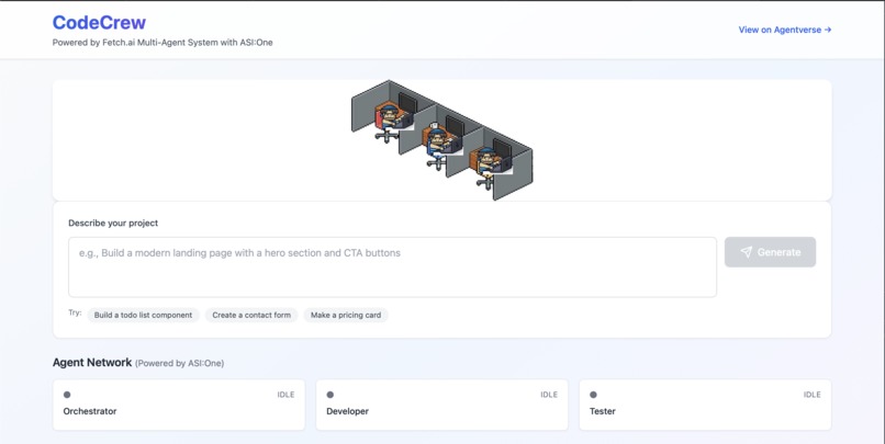 CodeCrew – screenshot 1