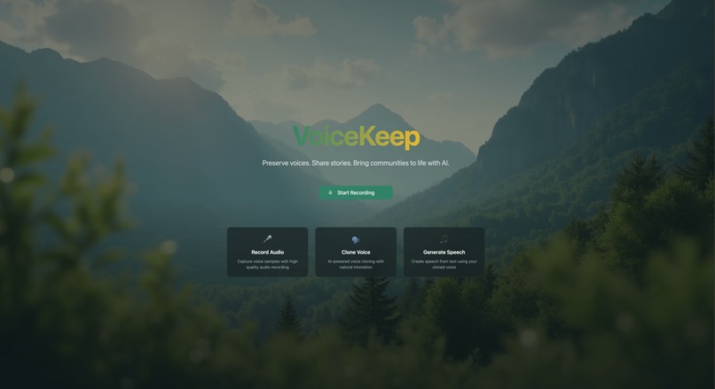 VoiceKeep – screenshot 1