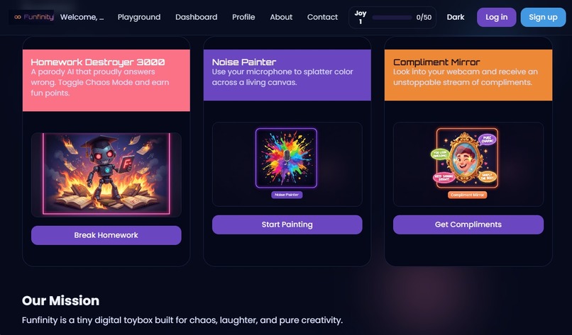 Funfinity – screenshot 2