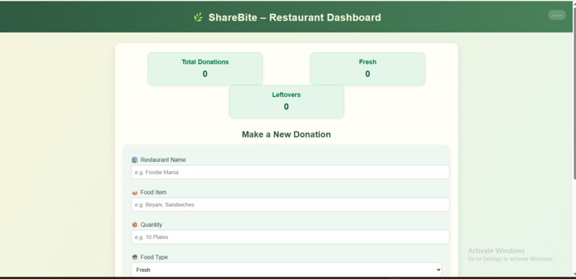 ShareBite – screenshot 4