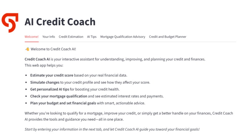 Credit Coach AI – screenshot 1