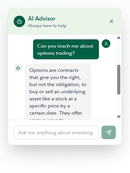 QuickVest AI – screenshot 1