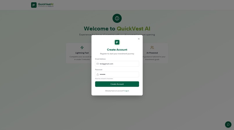 QuickVest AI – screenshot 2