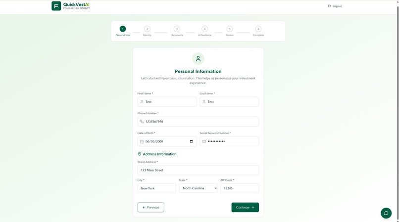 QuickVest AI – screenshot 4