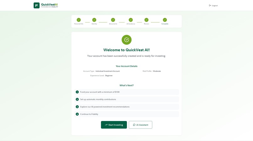QuickVest AI – screenshot 11