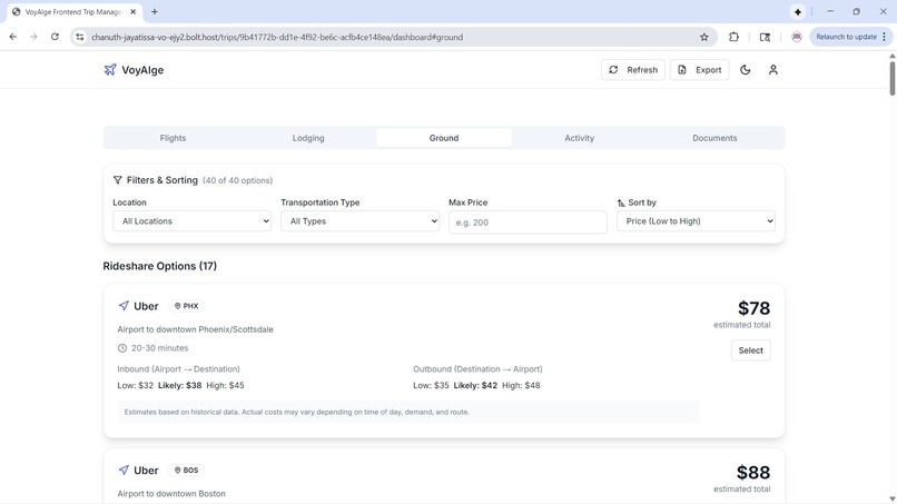 VoyAIge – screenshot 7