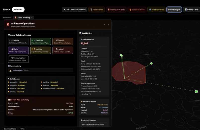 EvacX – screenshot 1