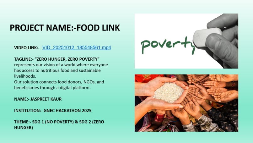 FOOD LINK – screenshot 1